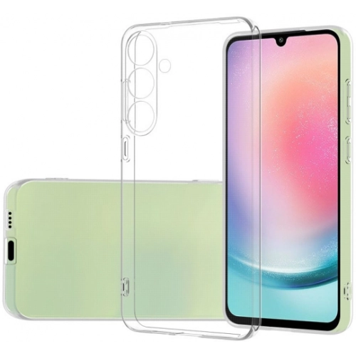 Samsung Galaxy A56 Kılıf Kamera Korumalı Esnek Silikon Kapak - Şeffaf