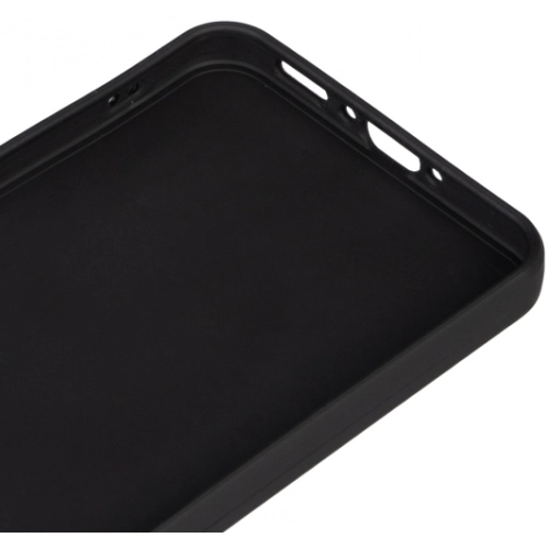 Samsung Galaxy A56 Kılıf Silikon Mat Esnek Kamera Korumalı Biye Kapak - Siyah