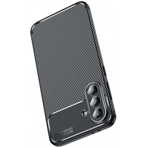 Samsung Galaxy A56 Kılıf Silikon Parmak İzi Bırakmayan Karbon Soft Negro Kapak - Siyah