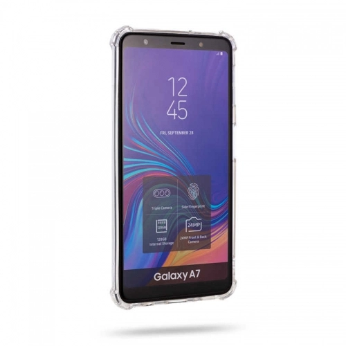 Samsung Galaxy A7 2018 Kılıf Roar Armor Gel Case - Şeffaf