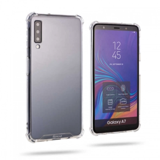 Samsung Galaxy A7 2018 Kılıf Roar Armor Gel Case - Şeffaf