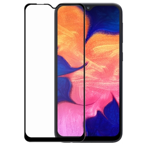 Samsung Galaxy A70 Ekran Koruyucu Fiber Tam Kaplayan Nano - Siyah