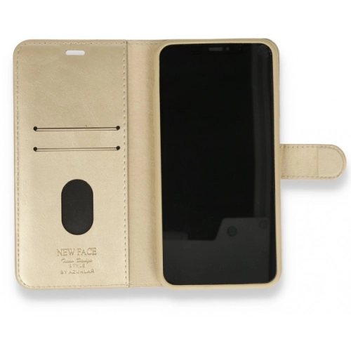 Samsung Galaxy A70 Kapaklı Kılıf Trend S Cüzdanlı Kartlıklı Kapak - Siyah