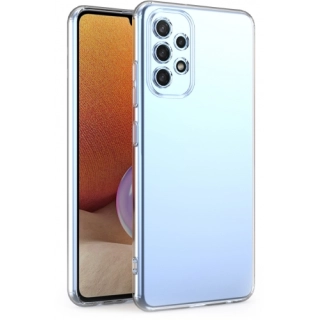 Samsung Galaxy A73 Kılıf Kamera Korumalı Esnek Silikon Kapak - Şeffaf