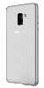 Samsung Galaxy A8 2018 Kılıf Ultra İnce Kaliteli Esnek Silikon 0.2mm - Şeffaf