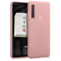 Samsung Galaxy A9 2018 Kılıf İnce Soft Mat Renkli Esnek Silikon Kapak - Rose Gold