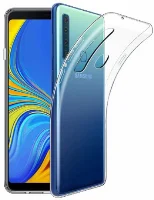 Samsung Galaxy A9 2018 Kılıf Ultra İnce Esnek Süper Silikon 0.3mm - Şeffaf