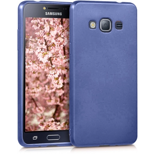 Samsung Galaxy Grand Prime Plus Kılıf İnce Soft Mat Renkli Esnek Silikon Kapak - Lacivert