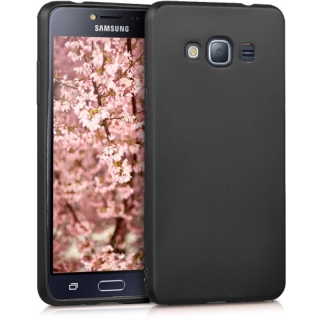 Samsung Galaxy Grand Prime Plus Kılıf İnce Soft Mat Renkli Esnek Silikon Kapak - Siyah