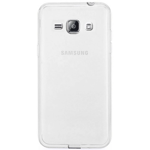 Samsung Galaxy J1 2016 Kılıf Ultra İnce Kaliteli Esnek Silikon 0.2mm - Şeffaf