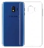 Samsung Galaxy J2 Core Kılıf Ultra İnce Esnek Süper Silikon 0.3mm - Şeffaf