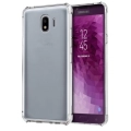 Samsung Galaxy J4 2018 Kılıf Silikon Köşe Korumalı Airbag Darbe Emici Kapak - Şeffaf