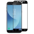 Samsung Galaxy J5 Pro Ekran Koruyucu Fiber Tam Kaplayan Nano - Siyah