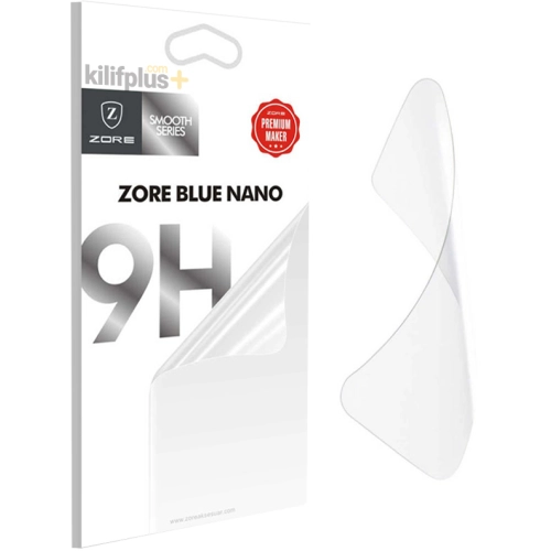 Samsung Galaxy J6 Plus 2018 Ekran Koruyucu Blue Nano Esnek Film Kırılmaz - Şeffaf