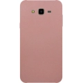 Samsung Galaxy J7 Core Kılıf İnce Soft Mat Renkli Esnek Silikon Kapak - Rose Gold