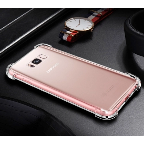 Samsung Galaxy J7 Kılıf Silikon Köşe Korumalı Airbag Darbe Emici Kapak - Şeffaf