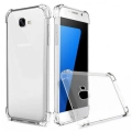 Samsung Galaxy J7 Prime / J7 Prime 2 Kılıf Silikon Köşe Korumalı Airbag Darbe Emici Kapak - Şeffaf