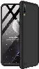 Samsung Galaxy M10 Kılıf 3 Parçalı 360 Tam Korumalı Rubber AYS Kapak  - Siyah