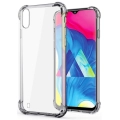 Samsung Galaxy M10 Kılıf Silikon Köşe Korumalı Airbag Darbe Emici Kapak - Şeffaf