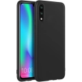 Samsung Galaxy M10 Kılıf İnce Soft Mat Renkli Esnek Silikon Kapak - Siyah