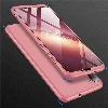 Samsung Galaxy M11 Kılıf 3 Parçalı 360 Tam Korumalı Rubber AYS Kapak - Rose Gold