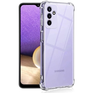 Samsung Galaxy M13 Kılıf Silikon Köşe Korumalı Airbag Darbe Emici Kapak - Şeffaf