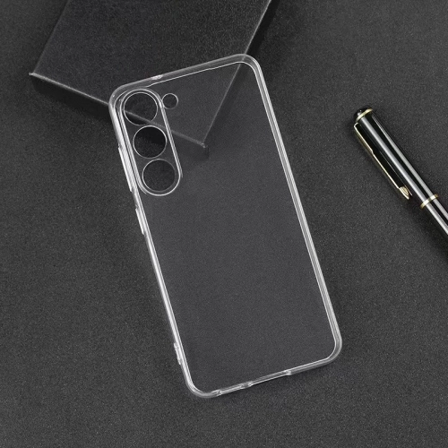 Samsung Galaxy M14 Kılıf Kamera Korumalı Esnek Silikon Kapak - Şeffaf