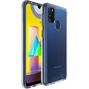 Samsung Galaxy M21 Kılıf Clear Guard Serisi Gard Kapak - Şeffaf