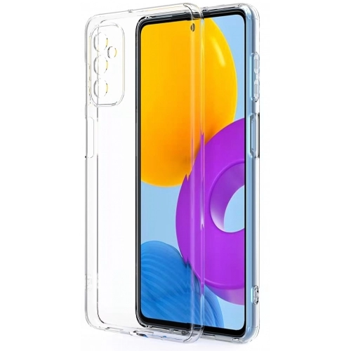 Samsung Galaxy M23 5G Kılıf Kamera Korumalı Esnek Silikon Kapak - Şeffaf