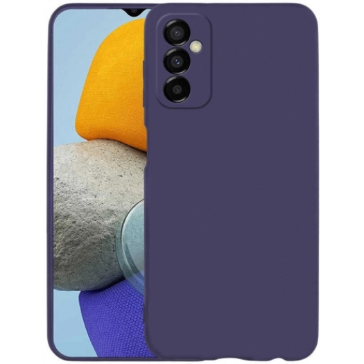 Samsung Galaxy M23 5G Kılıf İnce Soft Mat Renkli Esnek Silikon Kapak - Lacivert