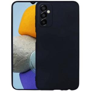 Samsung Galaxy M23 5G Kılıf İnce Soft Mat Renkli Esnek Silikon Kapak - Siyah