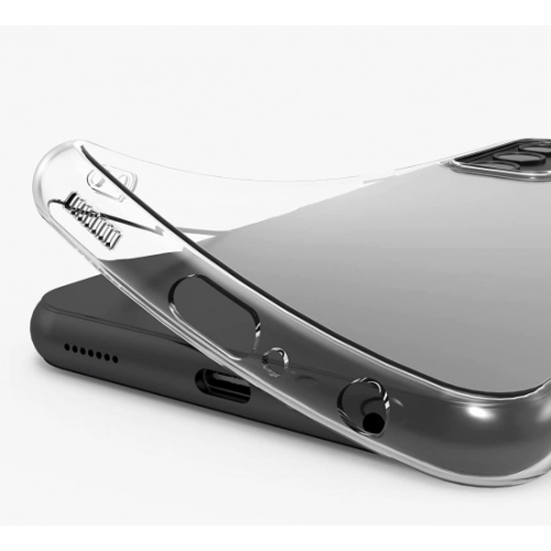 Samsung Galaxy M23 5G Kılıf Kamera Korumalı Esnek Silikon Kapak - Şeffaf