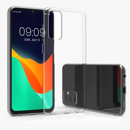 Samsung Galaxy M23 5G Kılıf Kamera Korumalı Esnek Silikon Kapak - Şeffaf