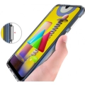 Samsung Galaxy M30s Kılıf Clear Guard Serisi Gard Kapak - Şeffaf