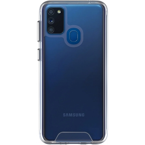 Samsung Galaxy M30s Kılıf Clear Guard Serisi Gard Kapak - Şeffaf