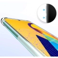 Samsung Galaxy M31s Kılıf Silikon Köşe Korumalı Airbag Darbe Emici Kapak - Şeffaf