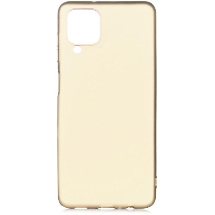 Samsung Galaxy M32 Kılıf İnce Soft Mat Renkli Esnek Silikon Kapak - Gold
