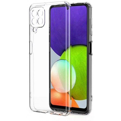 Samsung Galaxy M32 Kılıf Kamera Korumalı Esnek Silikon Kapak - Şeffaf