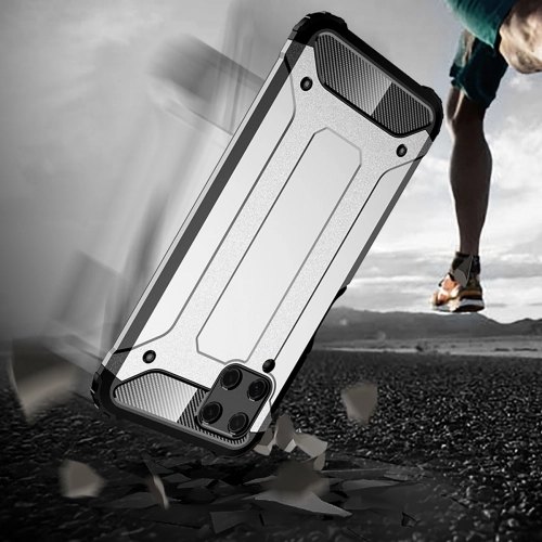 Samsung Galaxy M32 Kılıf Zırhlı Tank Crash Silikon Kapak - Kırmızı