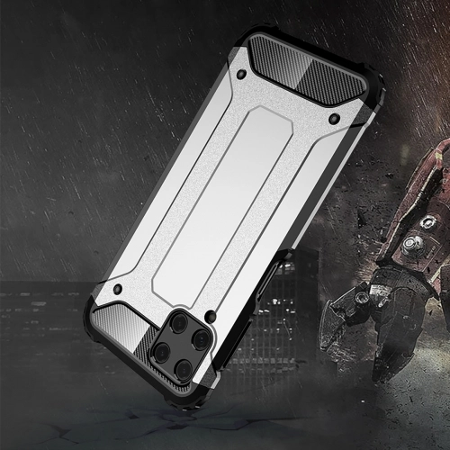 Samsung Galaxy M32 Kılıf Zırhlı Tank Crash Silikon Kapak - Kırmızı