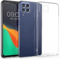 Samsung Galaxy M33 5G Kılıf Kamera Korumalı Esnek Silikon Kapak - Şeffaf