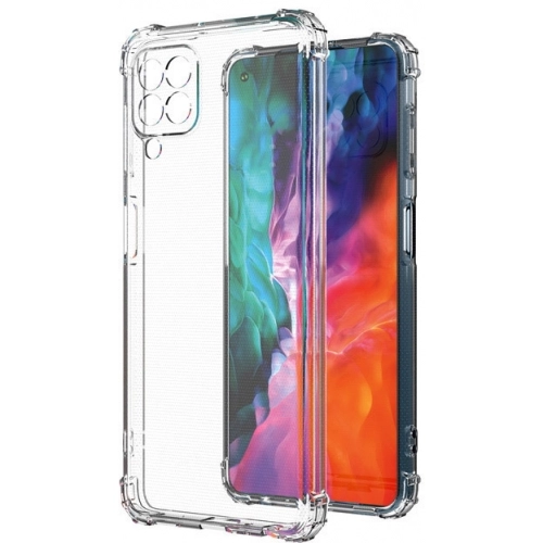 Samsung Galaxy M33 5G Kılıf Silikon Köşe Korumalı Airbag Darbe Emici Kapak - Şeffaf