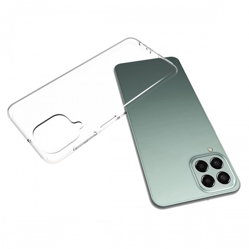 Samsung Galaxy M33 5G Kılıf Kamera Korumalı Esnek Silikon Kapak - Şeffaf