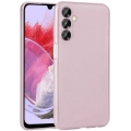 Samsung Galaxy M34 5G Kılıf İnce Soft Mat Renkli Esnek Silikon Kapak - Rose Gold