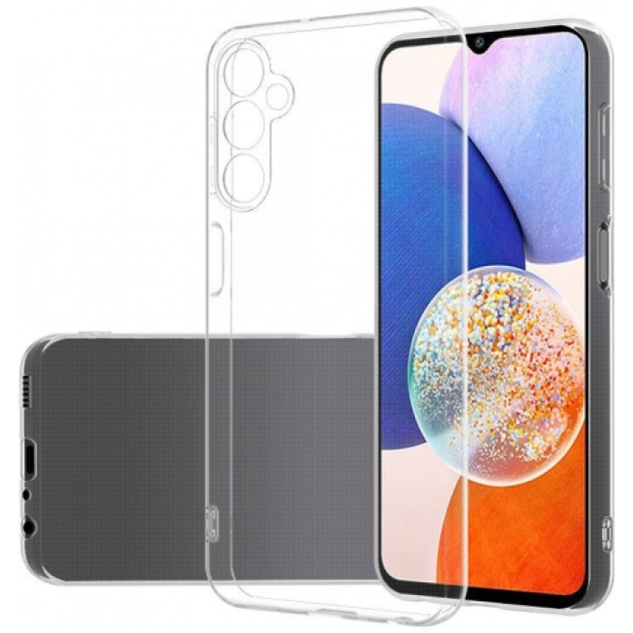 Samsung Galaxy M34 5G Kılıf Kamera Korumalı Esnek Silikon Kapak - Şeffaf