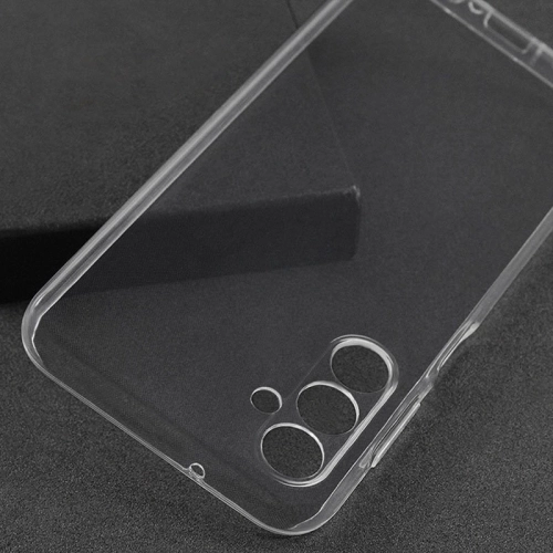 Samsung Galaxy M34 5G Kılıf Kamera Korumalı Esnek Silikon Kapak - Şeffaf