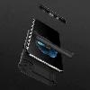 Samsung Galaxy M51 Kılıf 3 Parçalı 360 Tam Korumalı Rubber AYS Kapak - Siyah