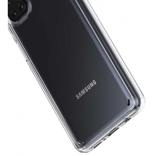 Samsung Galaxy M51 Kılıf Korumalı Kenarları Silikon Arkası Sert Coss Kapak - Şeffaf