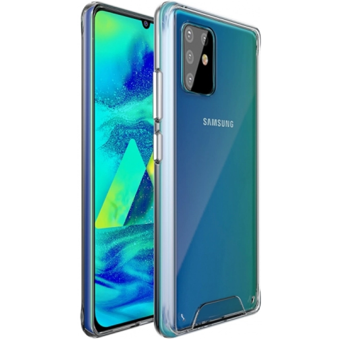 Samsung Galaxy Note 10 Lite Kılıf Clear Guard Serisi Gard Kapak - Şeffaf