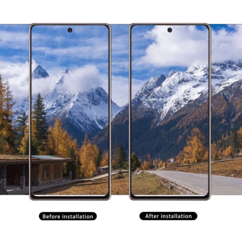 Samsung Galaxy Note 20 Kamera Lens Koruyucu Film 0.2mm - Siyah